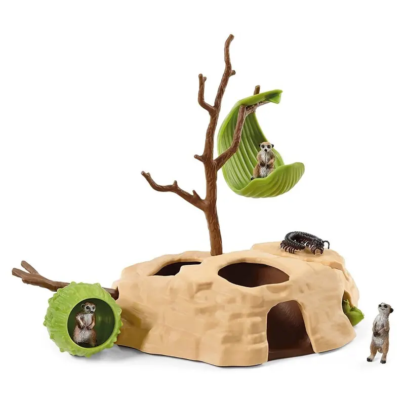 Schleich 42530 Meerkat Hangout 1