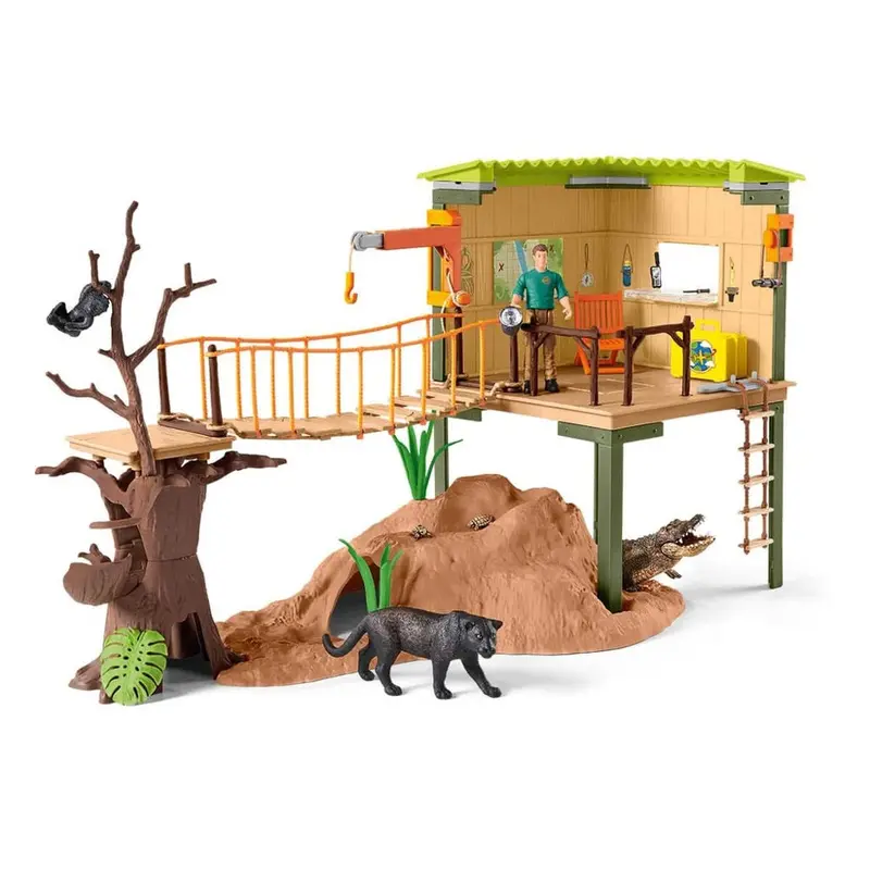 Schleich 42594 Wild Life Ranger Adventure Station 1