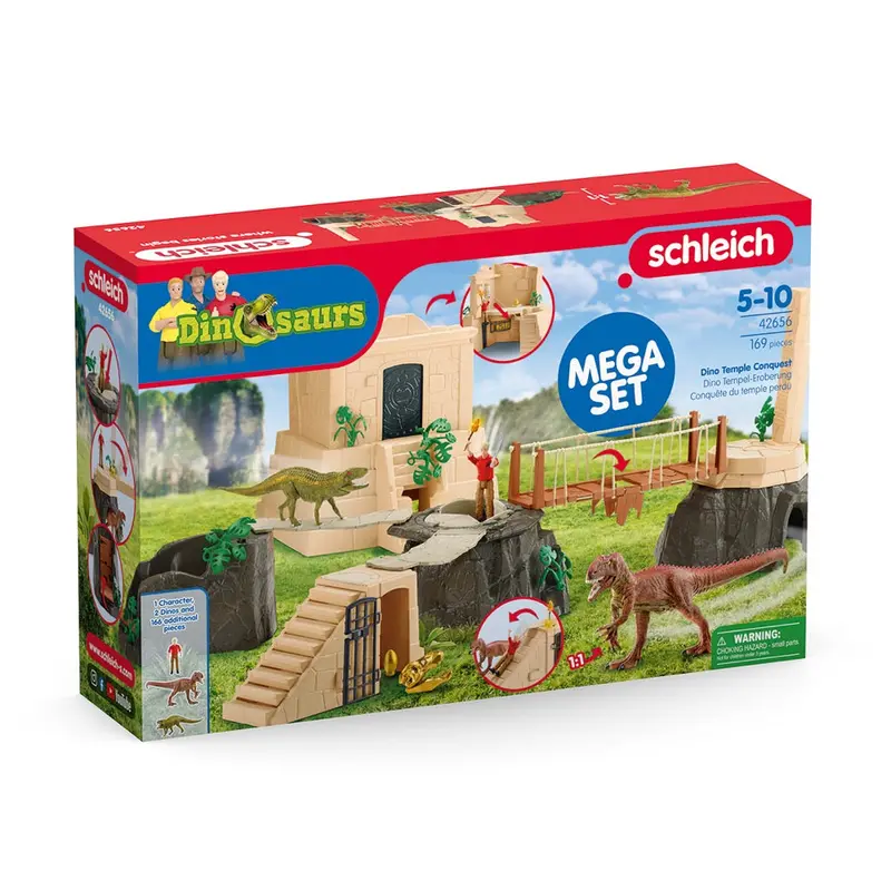 Schleich 42656 Dino Temple Conquest Mega-Set 1