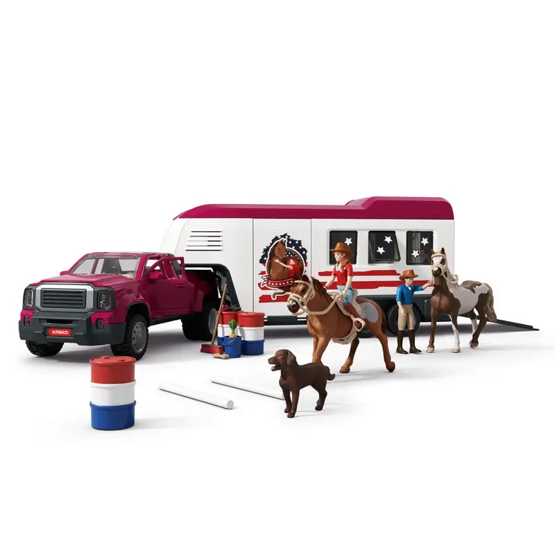 Schleich 42705 Ute With Trailer Hc 1