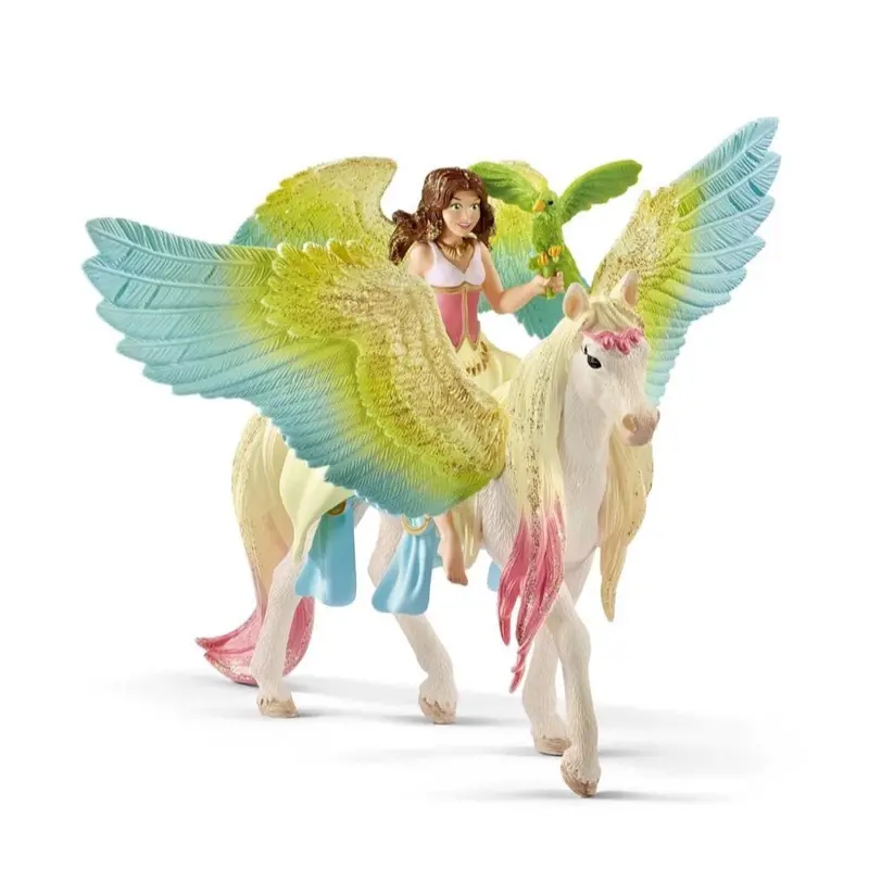Schleich 70566 Fairy Surah With Glitter Pegasus 1