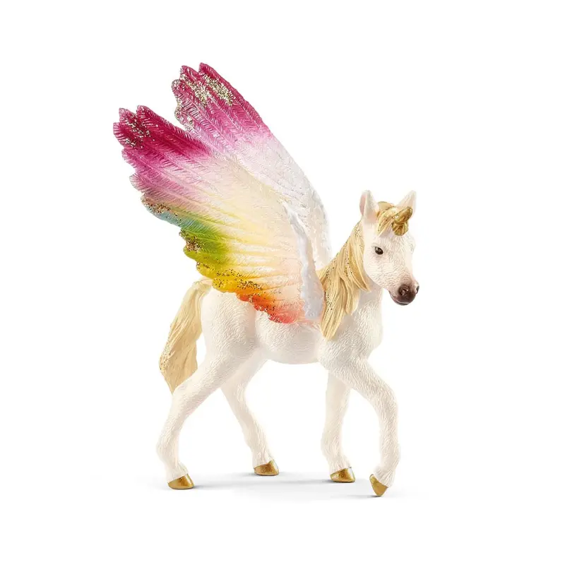 Schleich 70577 Winged Rainbow Unicorn Foal 1