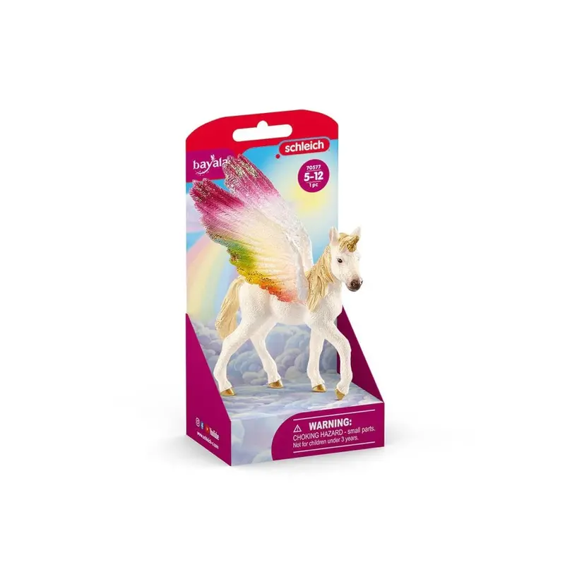 Schleich 70577 Winged Rainbow Unicorn Foal 2