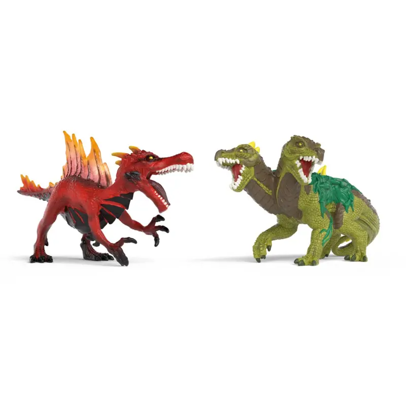 Schleich 70834 Fire Saurian Vs. Jungle Lizard 1