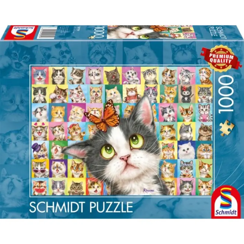 Schmidt Cat Mimic 1000Pc Jigsaw Puzzle 1