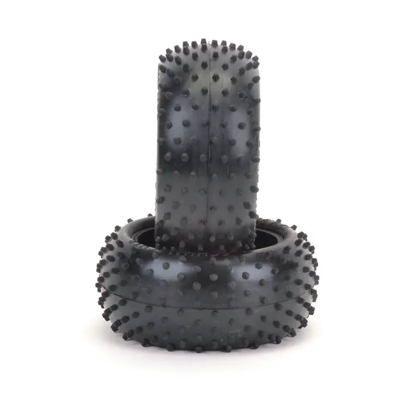 Schumacher U6763 Mini Spike 2 Rear Tyres Silver 1