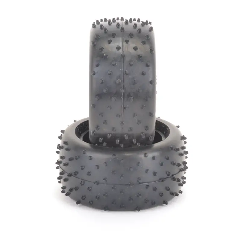 Schumacher U6849 Mini Spike Tyre 2" Rear 15 X 12 Yellow Pr 1