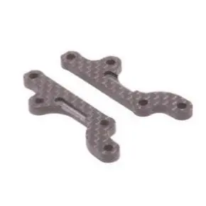 Schumacher U9121 Carbon Fibre Upper Link Mount Front (Pr) - Vibe Tc 1