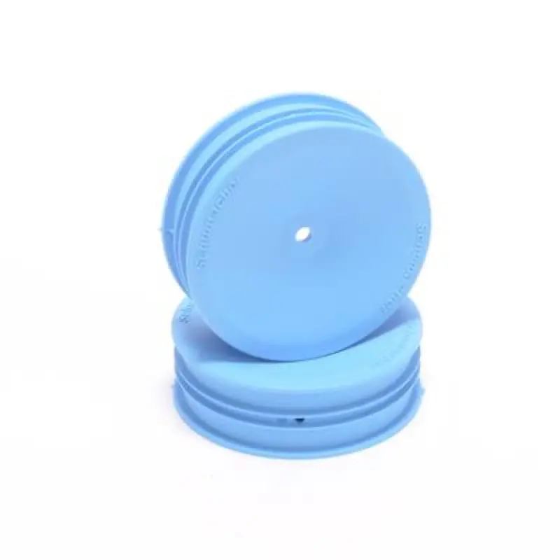 Schumacher U9372 Wheel Hex Front Slim 2Wd Blue Pr 1