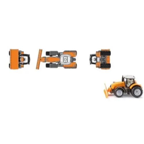 Siku 1564 Massey Ferguson With Snowplow 2
