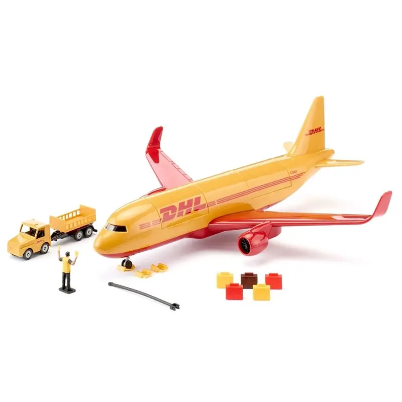 Siku 1702 Dhl Cargo Aircraft With Accessories 1