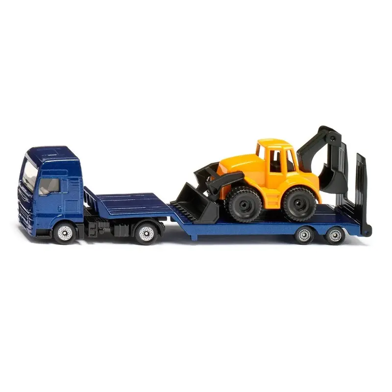 Siku 1761 1/87 Man Truck With Backhoe Loader 1