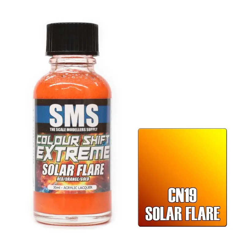Sms Cn19 Colour Shift Extreme Solar Flare Red/Orange/Gold 30Ml 1