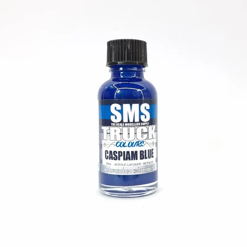 Sms Zpt08 Truck Colour Acrylic Lacquer Caspiam Blue Paint 30 Ml 1