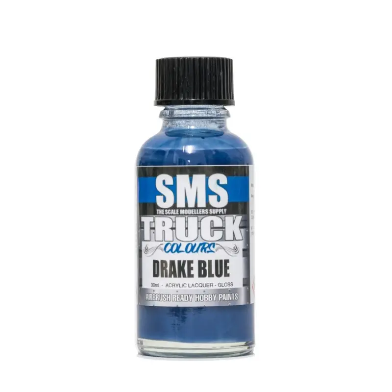 Sms-Zpt14 Truck Colour Acrylic Lacquer Drake Blue Paint 30 Ml 1