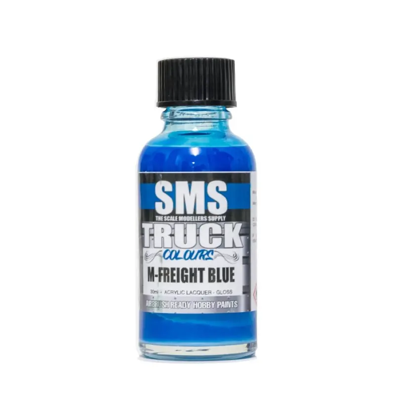 Sms-Zpt20 Truck Colour Acrylic Lacquer M-Freight Blue Paint 30 Ml 1