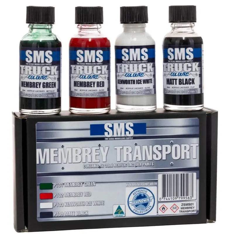 Sms Zsms01 Truck Colours Membrey Transport Paint Set 1