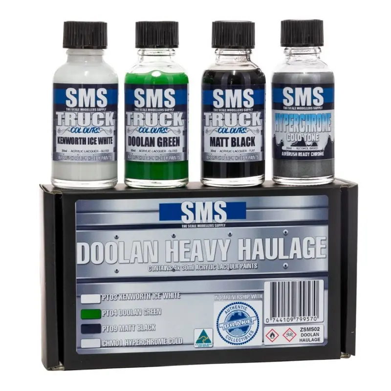 Sms Zsms02 Truck Colours Doolan Heavy Haulage Paint Set 1