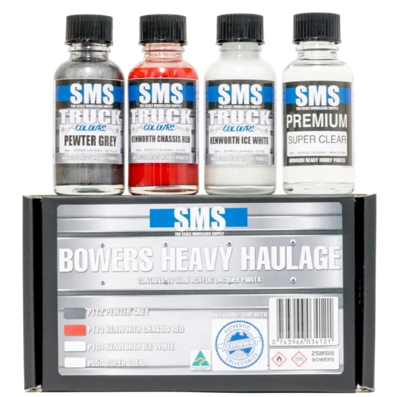 Sms Zsms05 Truck Colours Bowers Heavy Haulage Paint Set 1