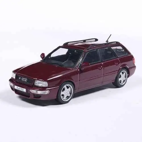 Solido S4310110 1/43 Audi Avant Rs2 Ruby Red 1995 1