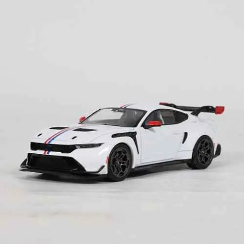 Solido S4318303 1/43 Ford Mustang Gtd Frozen White 2025 1