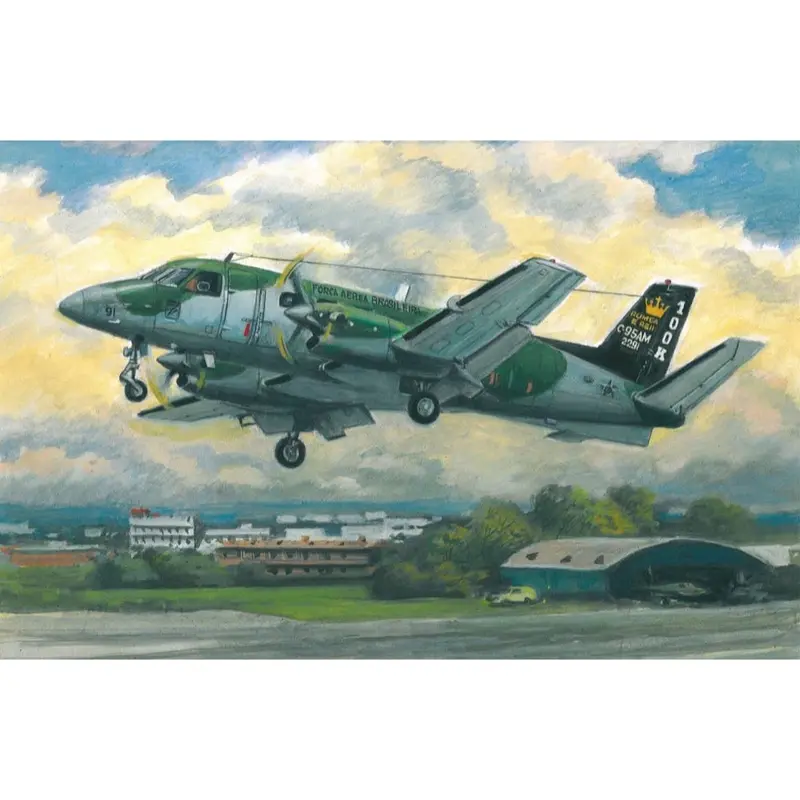 Sova-M 72065 1/72 C-95Am Light Military Transporter Brazil A.F. 1
