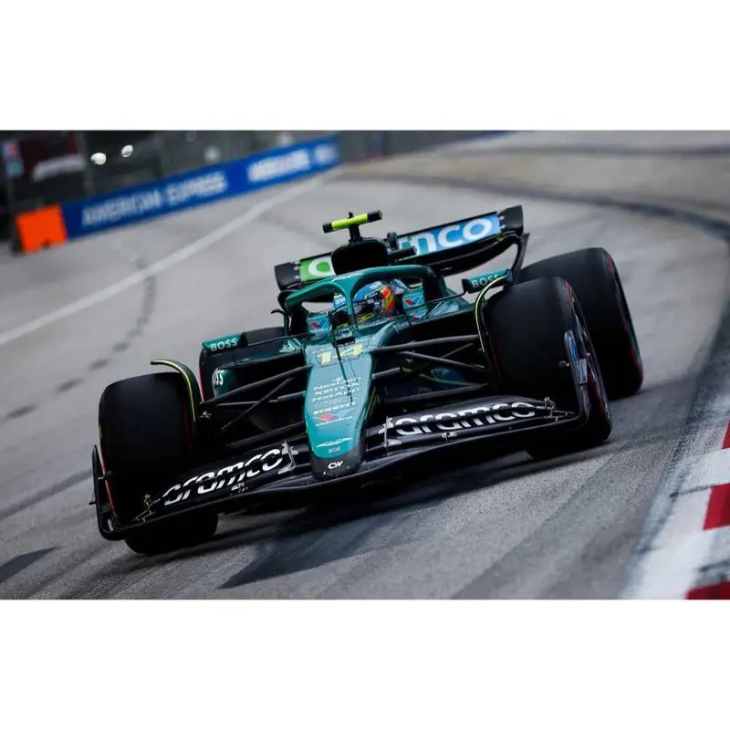 Spark 64S091 1/64 Aston Martin Amr25 No.14 Aston Martin Aramco Formula One Team Us Gp 2025 Fernando Alonso 1