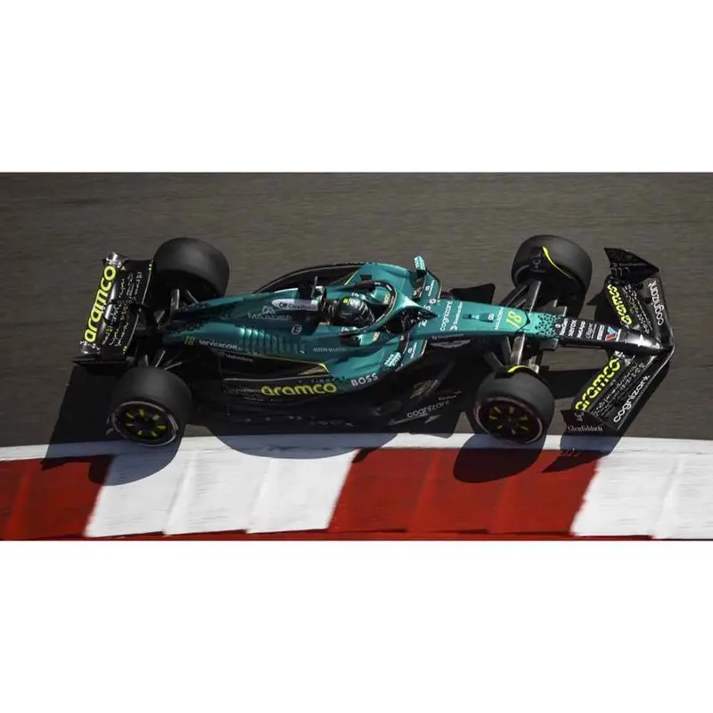 Spark 64S092 1/64 Aston Martin Amr25 No.18 Aston Martin Aramco Formula One Team Us Gp 2025 Lance Stroll 1