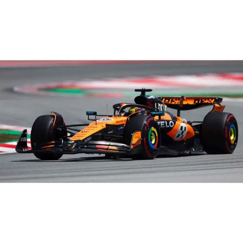 Spark Mclaren Mcl39 No.81 Mclaren Formula 1 Team - Winner Spanish Gp 2025 - Oscar Piastri - 1:43 Scale Resin Model Car 1