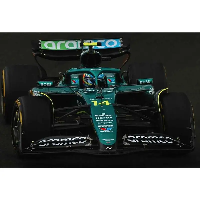 Spark S9639 1/43 Aston Martin Amr25 No.14 Aston Martin Aramco Formula One Team 5Th Hungarian Gp 2025 Fernando Alonso 1