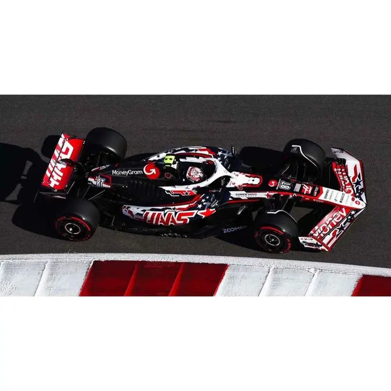 Spark S9647 1/43 Haas Vf-25 No.87 Moneygram Haas F1 Team  Us Gp 2025 Oliver Bearman 1