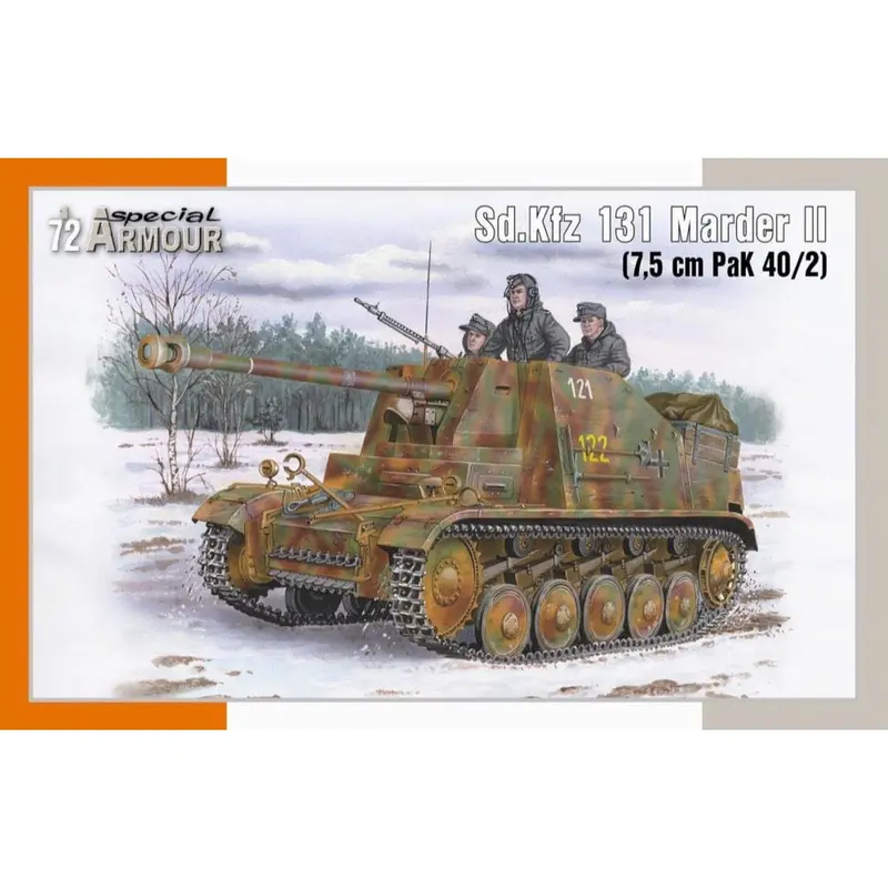 Special Armour 72020 1/72 Sd.Kfz 131 Marder Ii (7,5 Cm Pak 40/2) 1