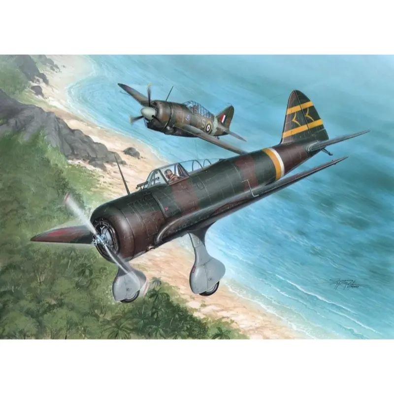 Special Hobby 1/32 Kii-27 Otsu Nate Over Malaya And Philippines (Hi-Tech Kit) 1