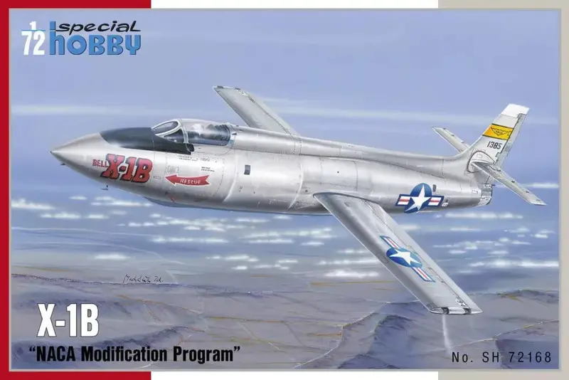 Special Hobby 1/72 X-1B Naca Modification Program 1
