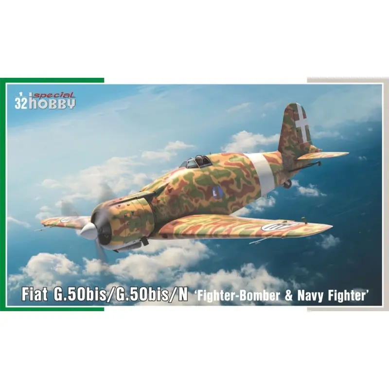 Special Hobby 32089 1/32 Fiat G.50Bis/G.50Bis/N ‘Fighter-Bomber & Navy Fighter’ 1