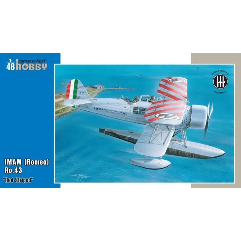 Special Hobby 48137 1/48 Imam (Romeo) Ro.43 Red Striped 1