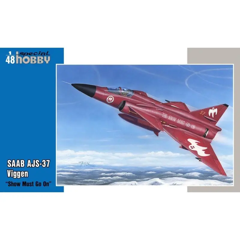 Special Hobby 48188 1/48 Saab Ajs-37 Viggen Show Must Go On 1