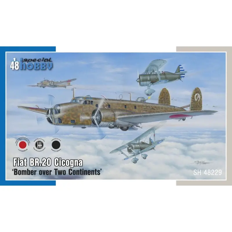 Special Hobby 48229 1/48 Fiat Br.20 Cicogna ‘Bomber Over Two Continents’ 1