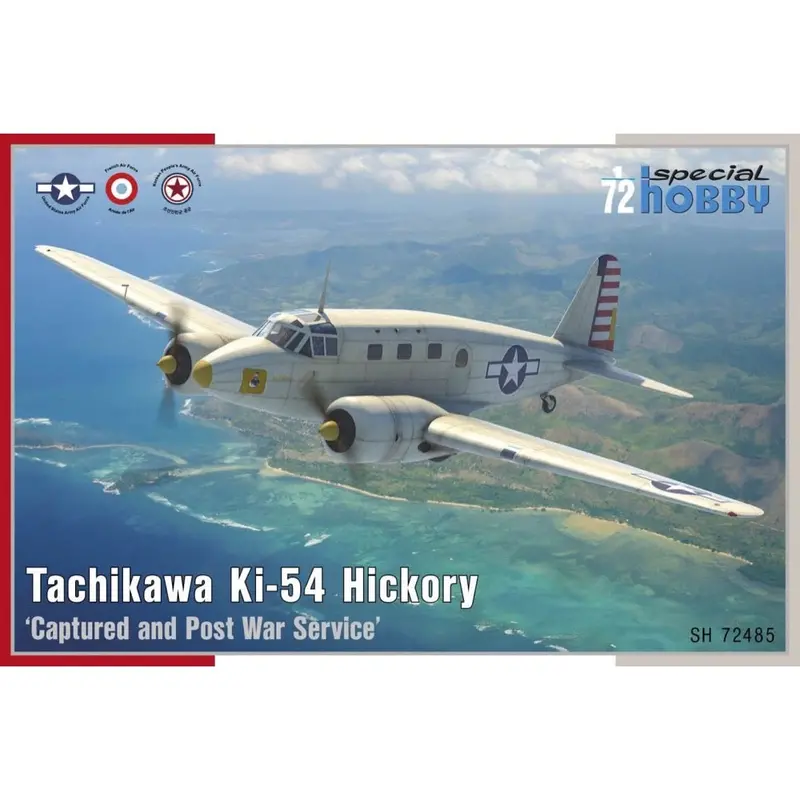 Special Hobby 72485 1/72 Tachikawa Ki-54 Hickory ‘Captured And Post War Service 1