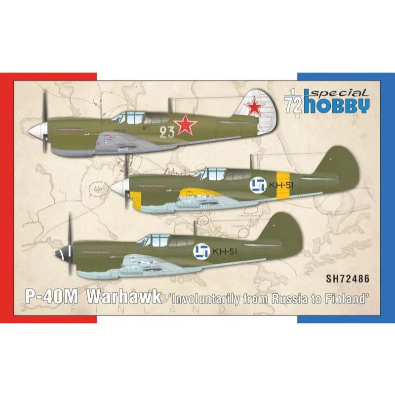 Special Hobby 72486 1/72 P-40M Warhawk Involuntarily From Russia To Finland 1