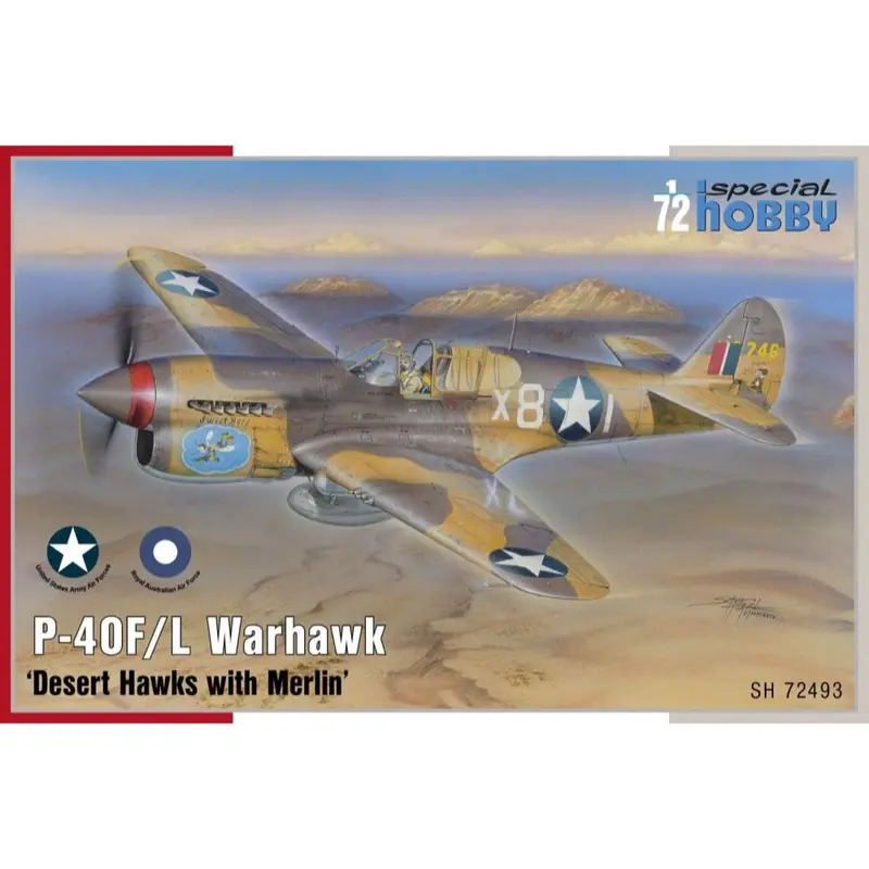 Special Hobby 72493 1/72 P-40F/L Warhawk ‘Desert Hawks With Merlin’ 1