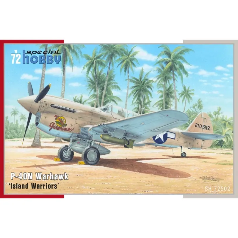 Special Hobby 72502 1/72 P-40N Warhawk ‘Island Warriors’ 1