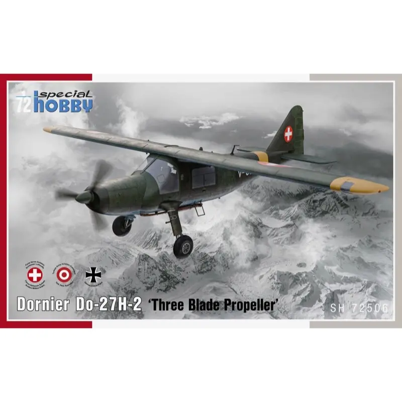 Special Hobby 72506 1/72 Dornier Do-27H-2 ‘Three Blade Propeller’ 1