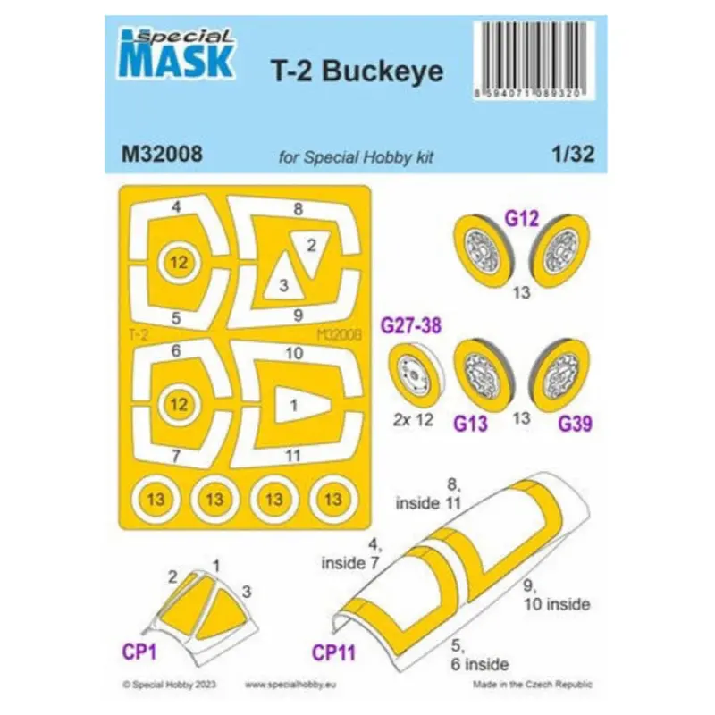 Special Mask M32008 1/32 T-2 Buckeye 1