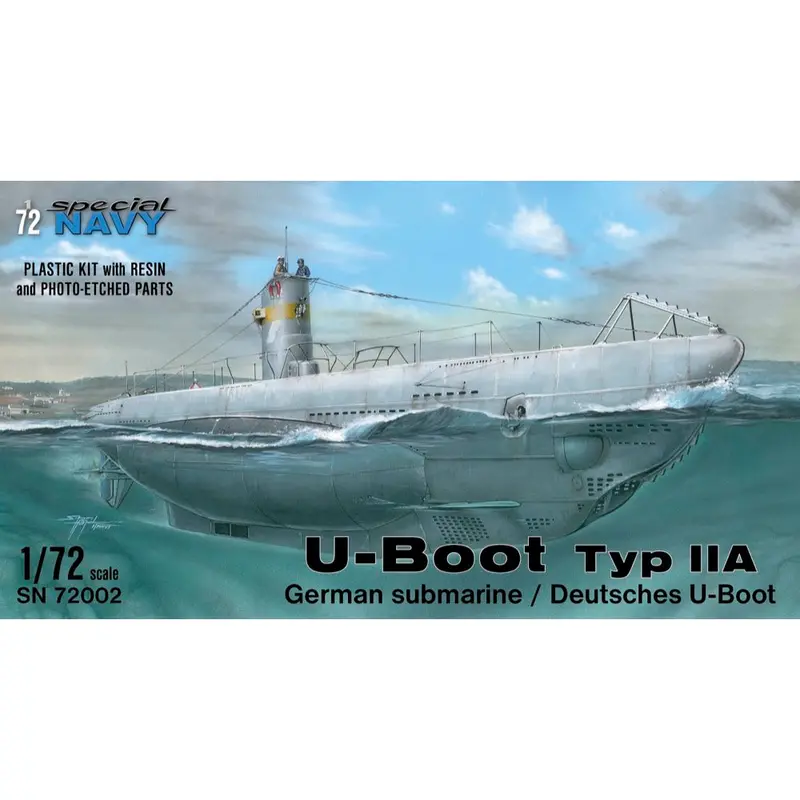 Special Navy 72002 1/72 U-Boot Type Iia 1