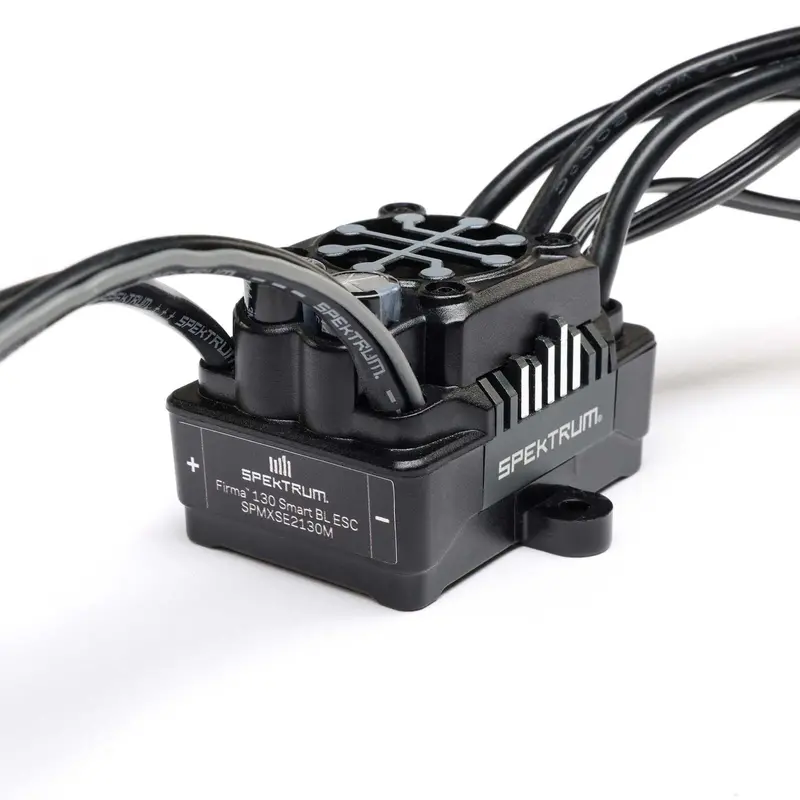 Spektrum Firma 130A Black Edition Brushless Smart Esc 2S-4S Lmt 2.0 Spmxse2130m 1