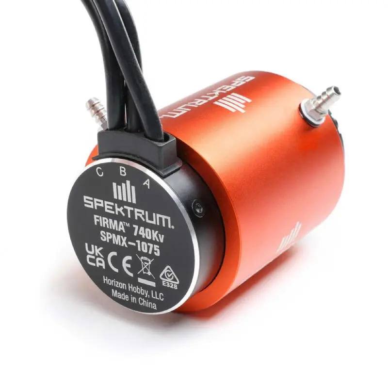 Spektrum Firma 4685 740Kv 4-Pole Brushless Marine Motor Super Sonicwake Spmx-1075 1