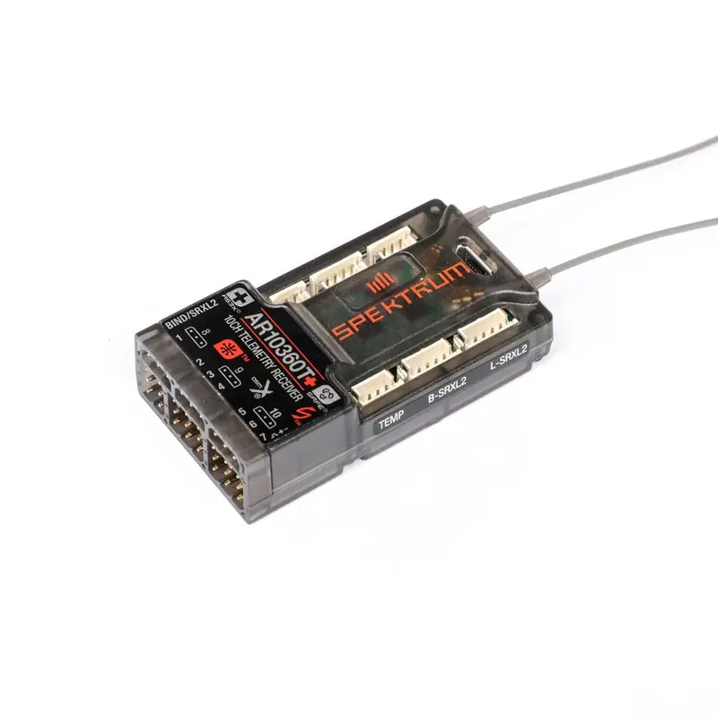 Spektrum Spm1034 Ar10360t+ 10 Channel As3x+ And Safe Telemetry Receiver 1
