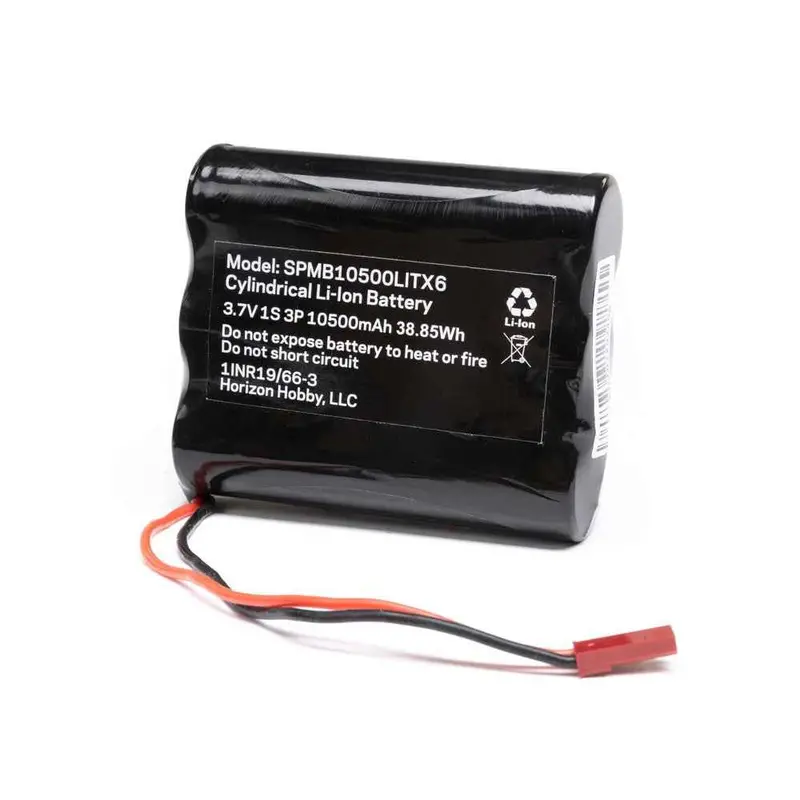 Spektrum Spmb10500litx6 3.7V 1S 10500Mah Transmitter Battery Ixsr+ 1