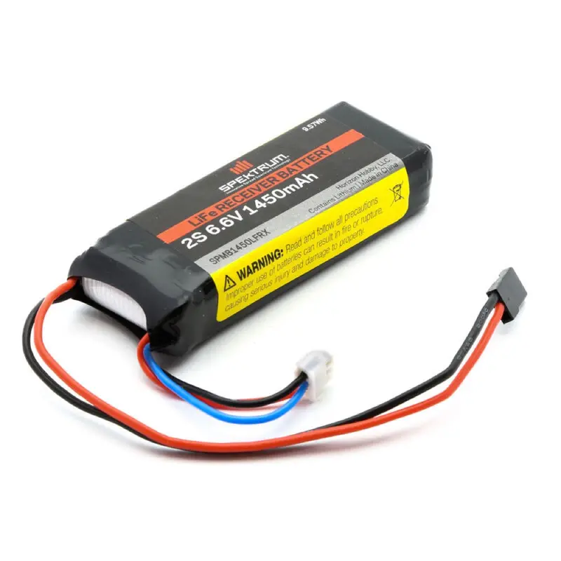Spektrum Spmb1450lfrx 1450Mah 2S 6.6V Life Receiver Battery 1